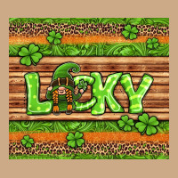 St Patricks Lucky Gnome Vintage Hoodie | Teevron