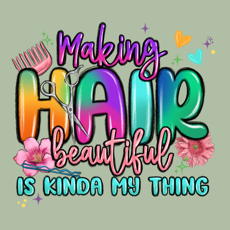 Making Hair Beautiful Is Kinda My Thing Urban Heavy Tee by MaliasSmallBusiness | Teevron