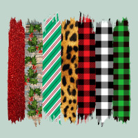 Christmas Brushstrokes Zipper Hoodie | Teevron
