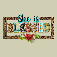 She Is Blesssed Floral Heavy Core Tee | Teevron