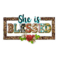 she is blesssed floral | Teevron