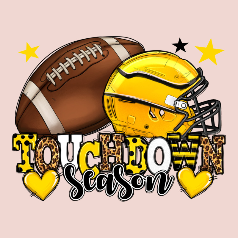 Touchdown Season American Football Yellow Team Premium Sweatshirt by HowdyJamesFarm | Teevron