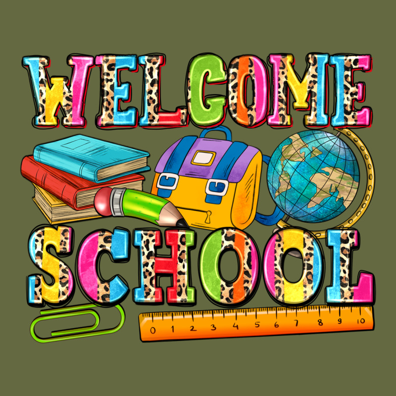 Welcome School Long Sleeve Tee by NancyCooperArtShop | Teevron