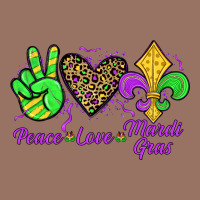 Peace Love Mardi Gras Premium Hoodie | Teevron