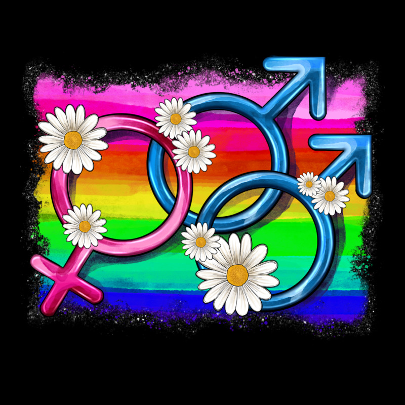 Lgbtq Gender Bisexuality Symbol Ladies Tee by HRA Design Shop | Teevron