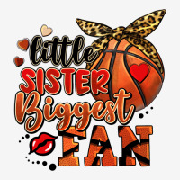 Little Sister Biggest Fan Basketball Urban Hoodie | Teevron