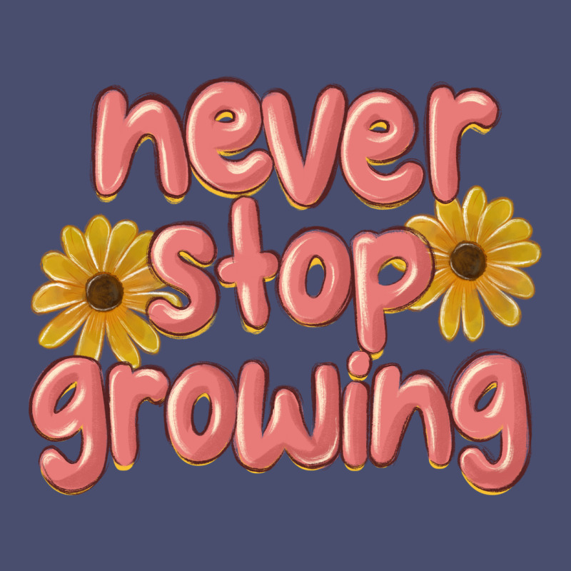 Never Stop Growing Vintage Tee by MaliasSmallBusiness | Teevron