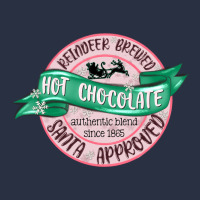 Reindeer Brewed Santa Approved Pink Heavyweight Sweatshirt | Teevron