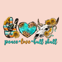 Peace Love Bull Skull Bbs Urban Hoodie | Teevron