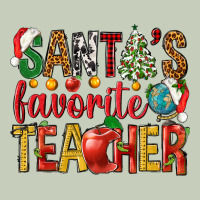 Santas Favorite Teacher Long Sleeve Tee | Teevron
