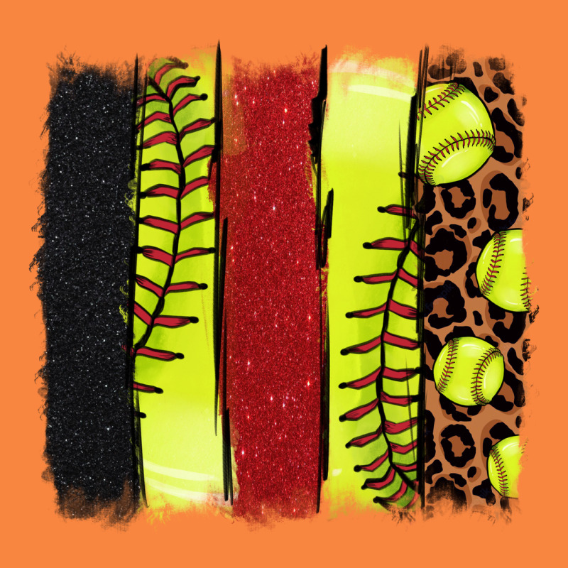 Softball Brushstroke Premium Sweatshirt by HowdyJamesFarm | Teevron