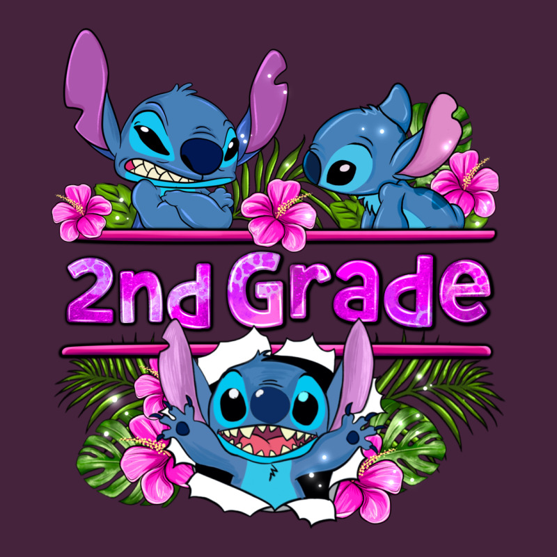Preview Flower Stitch 2nd Grade Premium Tee by AdoDesignShop | Teevron