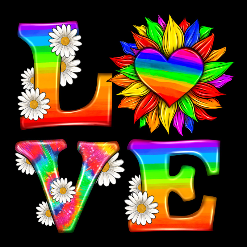 Love And Sunflower Ladies Tee by HRA Design Shop | Teevron