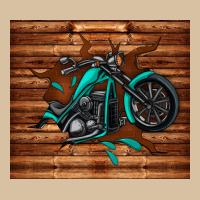 Woodgrain Motorcycle Heavyweight Hoodie | Teevron