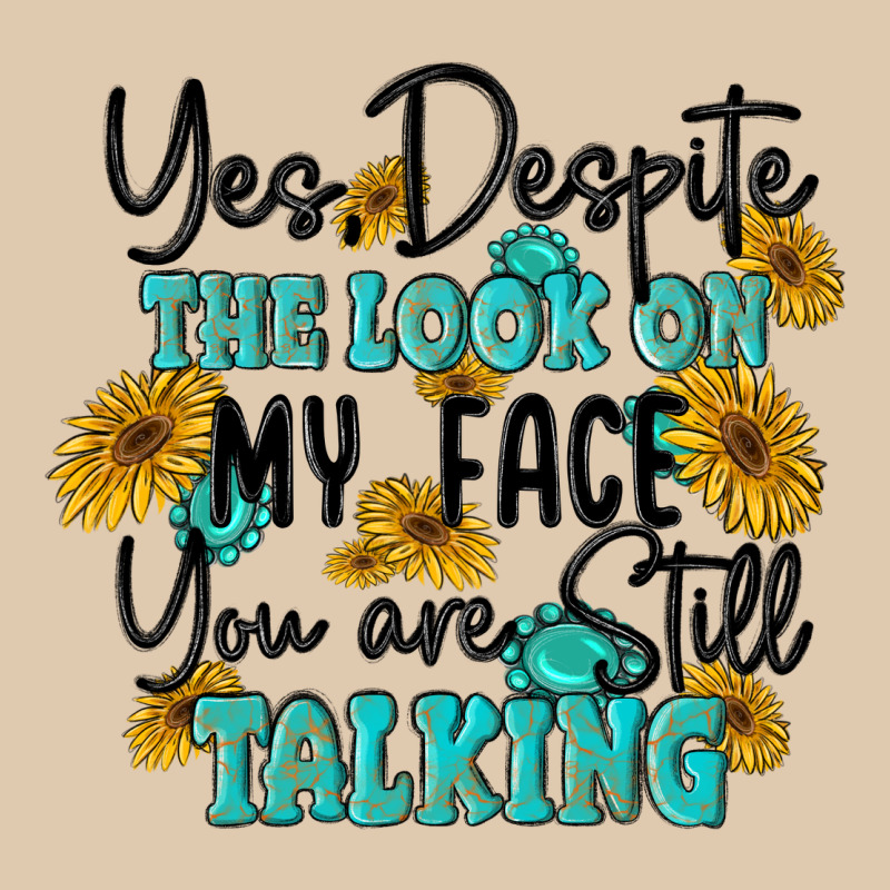 You Despite The Lok On My Face You Are Still Talki Heavyweight Sweatshirt by MaliasSmallBusiness | Teevron