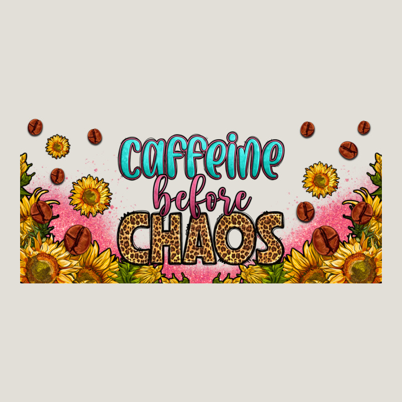 Caffeine Before Chaos 16oz Libbey Cup Heavy Core Tee by HRA Design Shop | Teevron
