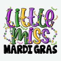 Little Miss Mardi Gras Urban Heavy Tee | Teevron