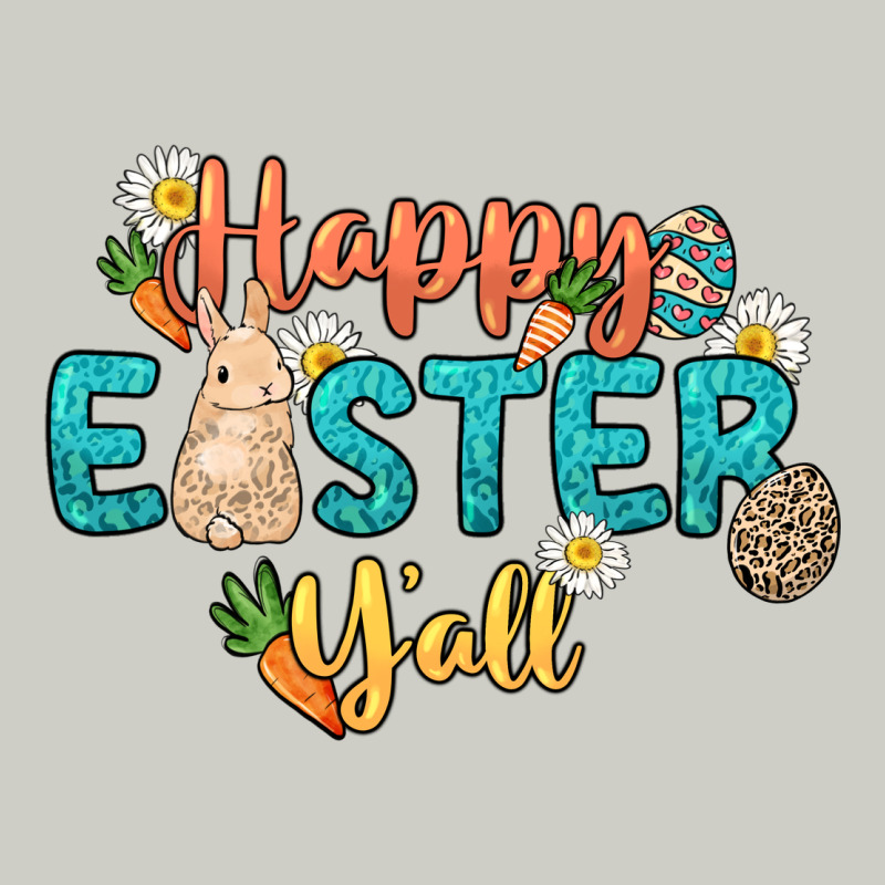 Happy Easter Y'all Easter Day Heavyweight Hoodie by HowdyJamesFarm | Teevron