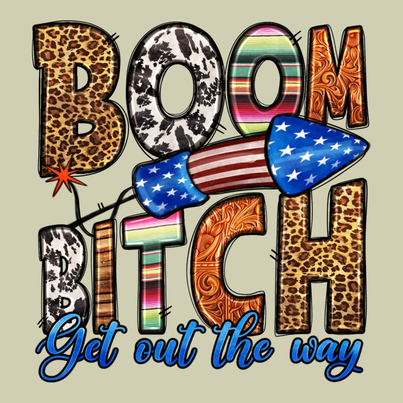 Boom Bitch Get Out The Way Heavy Core Tee by HRA Design Shop | Teevron
