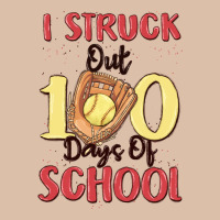 I Struck Out 100 Days Of School Urban Heavy Tee | Teevron
