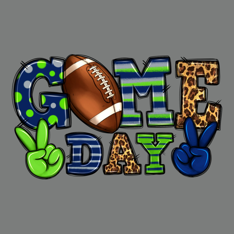 Game Day Green And Blue Team Color Premium Hoodie by HowdyJamesFarm | Teevron