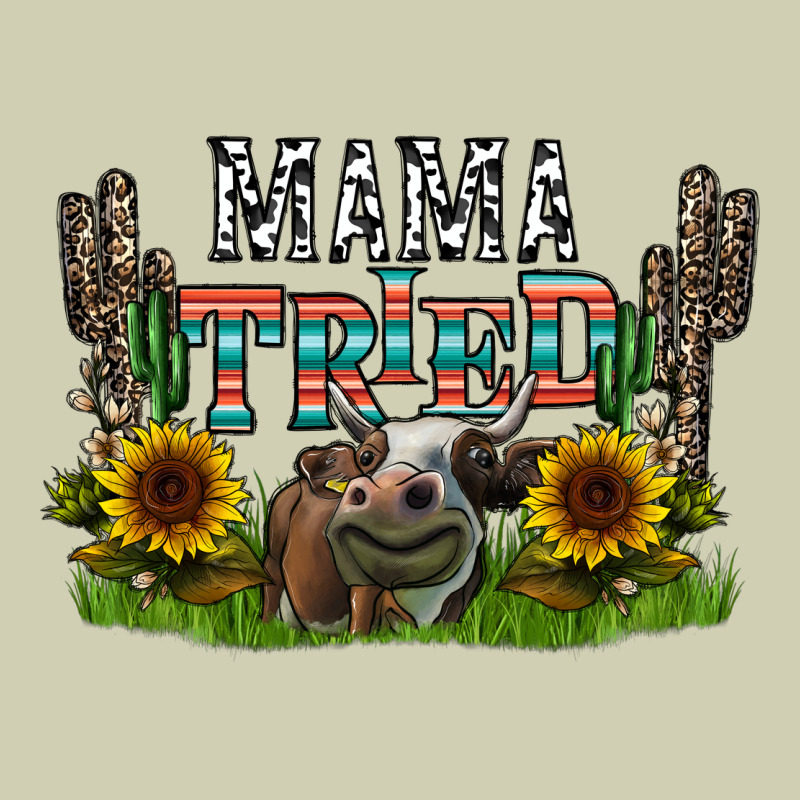 Mama Tried1 Heavy Core Tee by CowhideDigitalArt | Teevron