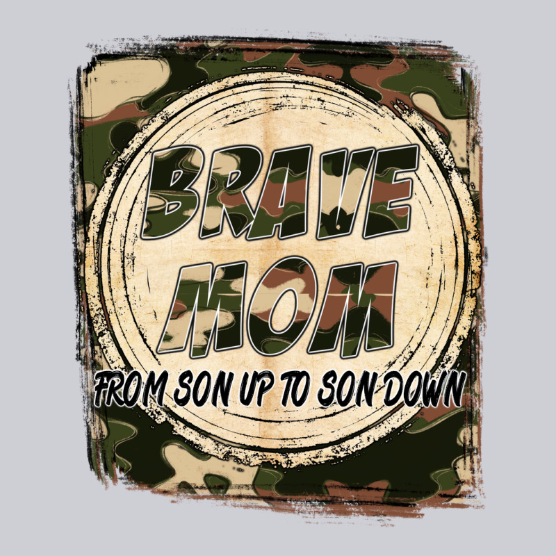 Brave Mom From Son Up To Son Down Mother's Day Urban Hoodie by FaDigitalArtStudio | Teevron