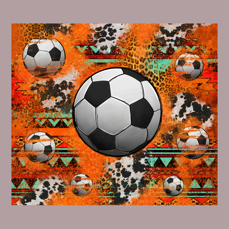 Soccer Aztec Glitter Tumbler Vintage Hoodie by Jasminsmagicworld | Teevron