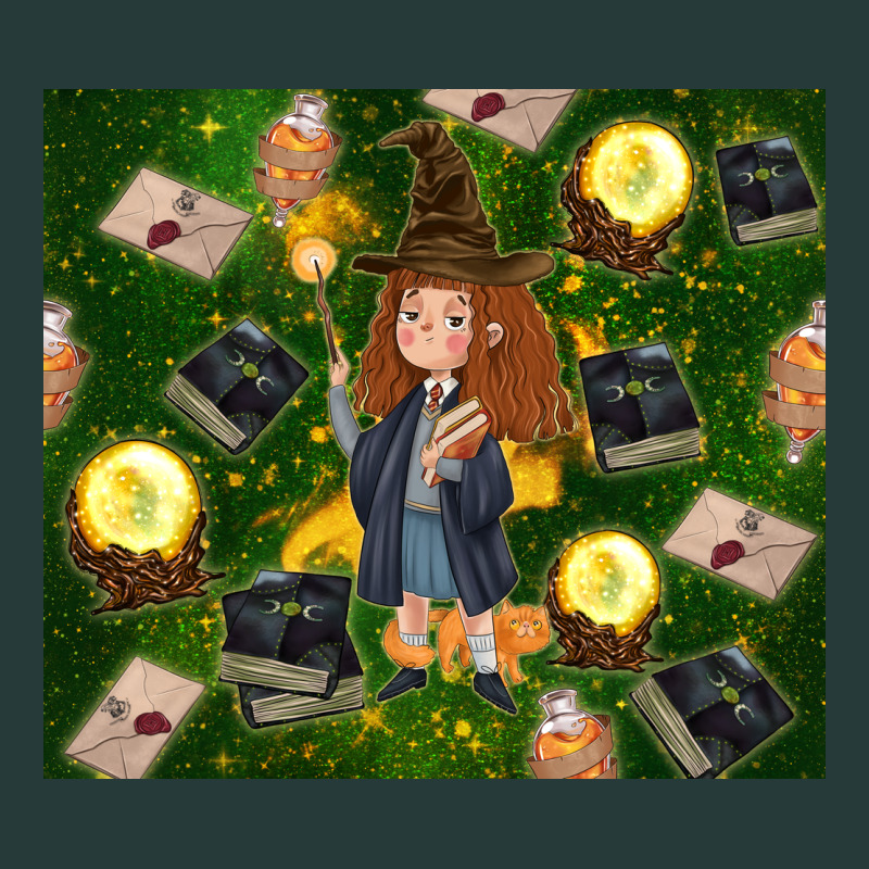 Wizard Girl With Magic Premium Sweatshirt by TumblerDesignByShophia | Teevron