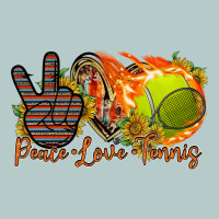 Peace Love Tennis Heavy Core Tee | Teevron