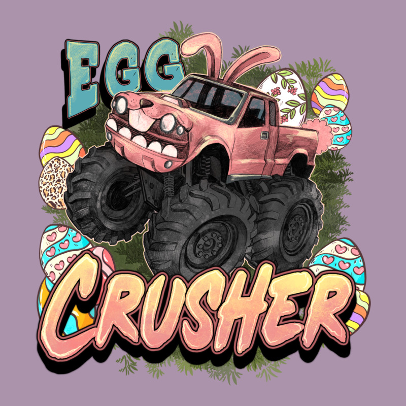 Egg Crusher Easter Truck Easter Day Heavyweight Hoodie by HowdyJamesFarm | Teevron