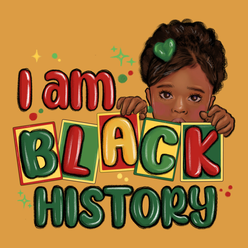 I Am Black History Black Girl Urban Heavy Tee by MaliasSmallBusiness | Teevron