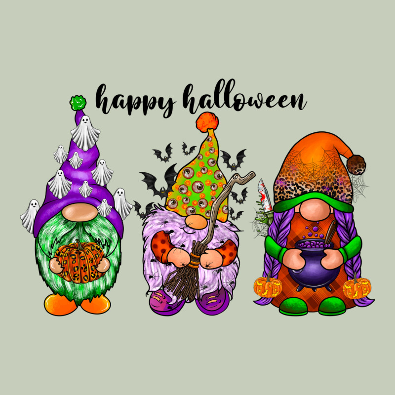 Happy Halloween Gnomes Black Ladies Tee by RacoonDesign | Teevron