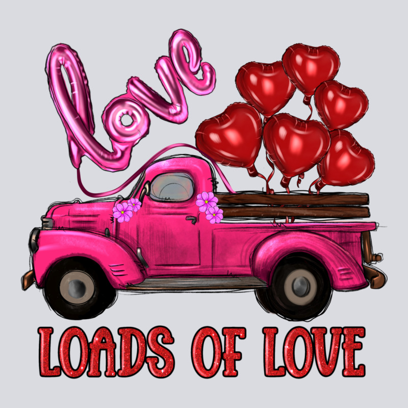 Valentine's Day Loads Of Love Turck With Balloons Zipper Hoodie by RanaPortraitStore | Teevron