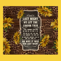 We Let The Liquor Talk With Sunflowers Premium Sweatshirt | Teevron