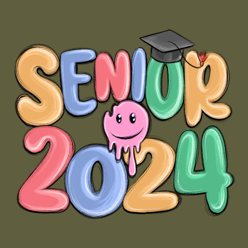 Senior 2024 Vintage Tee by MaliasSmallBusiness | Teevron