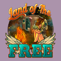 Land Of The Free 4th Of July Heavyweight Hoodie | Teevron