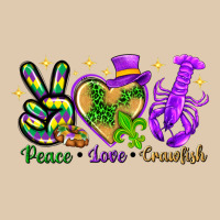 Peace Love Crawfish Heavyweight Sweatshirt | Teevron
