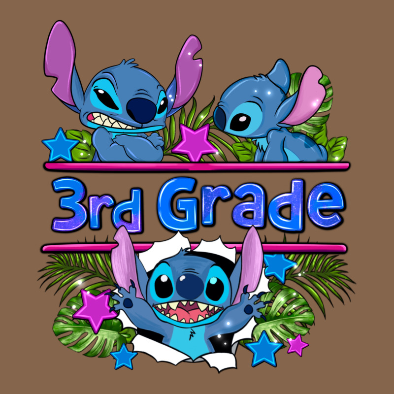 Preview Flower Stitch 3rd Grade Premium Tee by AdoDesignShop | Teevron