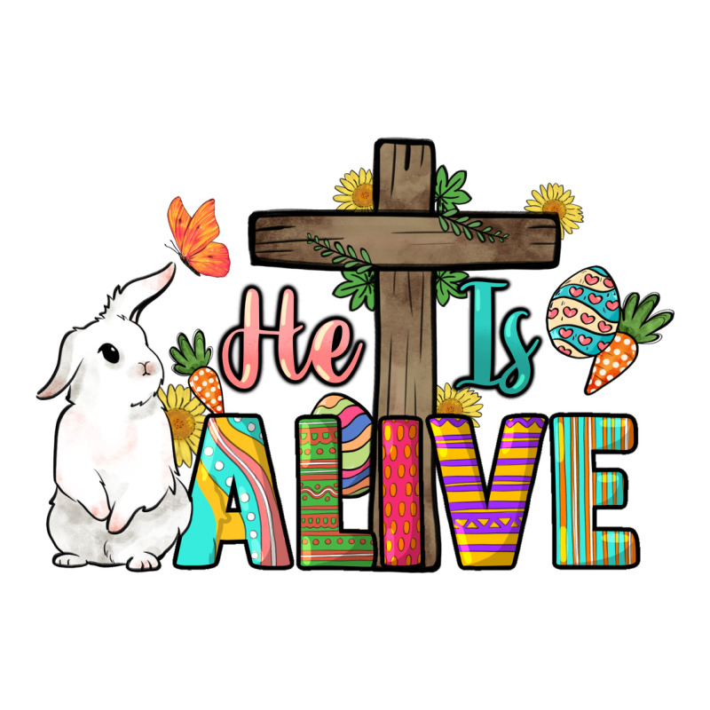 He Is Alive Easter Day Heavyweight Hoodie by HowdyJamesFarm | Teevron