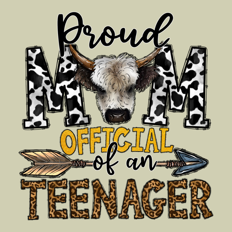 Proud Mom Official Of An Teenager Heavy Core Tee by CowhideDigitalArt | Teevron