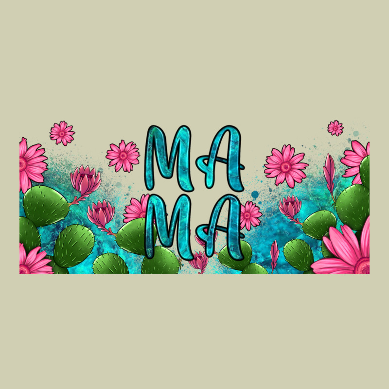 Cactus And Flowers Mama Libbey Glass Heavy Core Tee by HRA Design Shop | Teevron