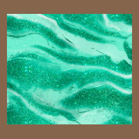 Green Glitter Premium Tee | Teevron