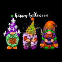 Happy Halloween Gnomes White Ladies Tee | Teevron