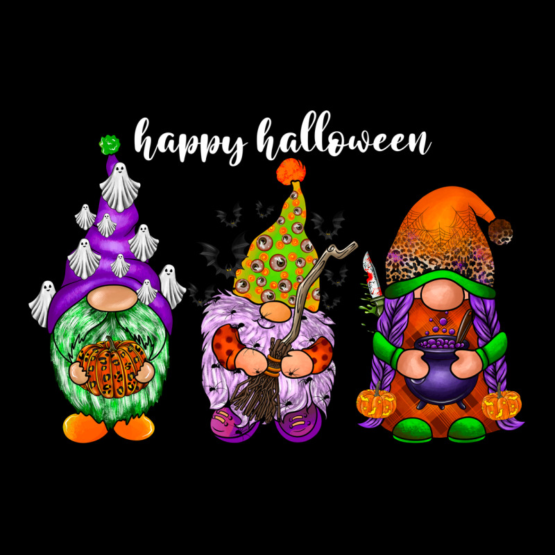 Happy Halloween Gnomes White Ladies Tee by RacoonDesign | Teevron