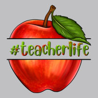 Teacher Life With Apple Long Sleeve Tee | Teevron