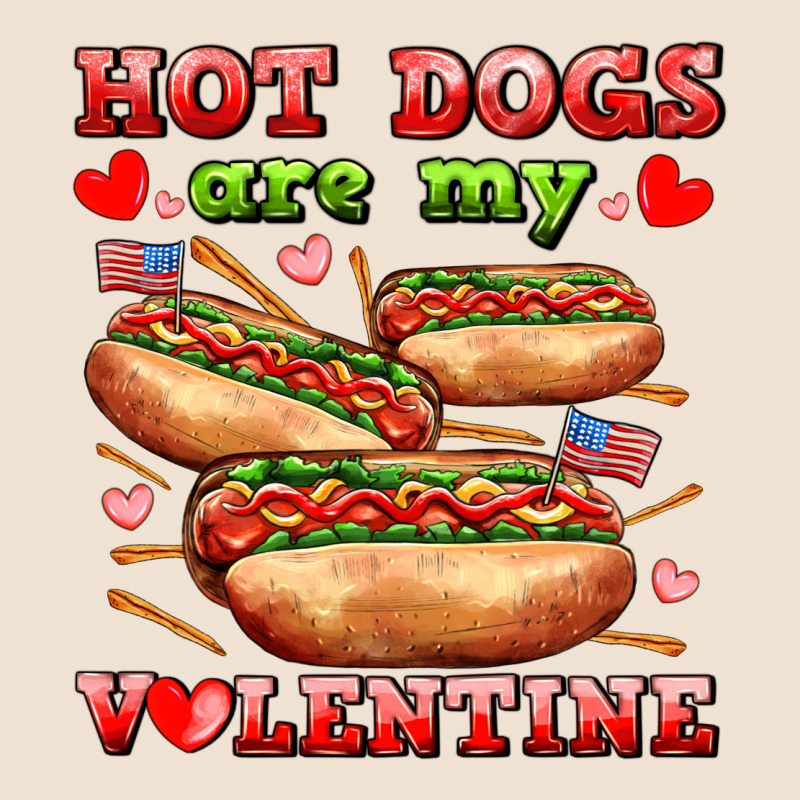 Hot Dogs Are My Valentine Urban Heavy Tee by AdoDesignShop | Teevron