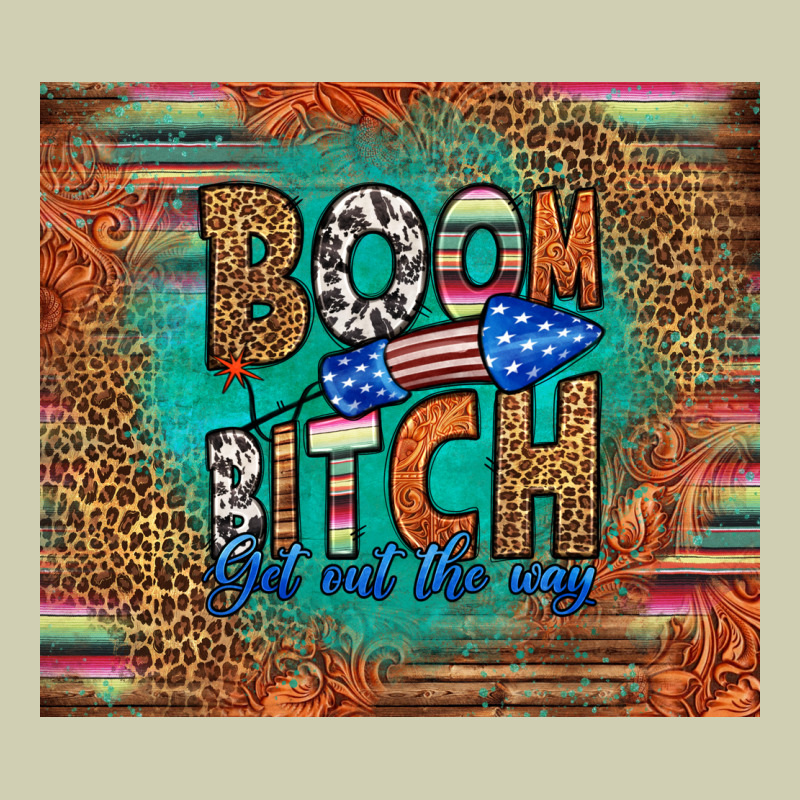 Boom Bitch Get Out The Way Heavy Core Tee by HRA Design Shop | Teevron