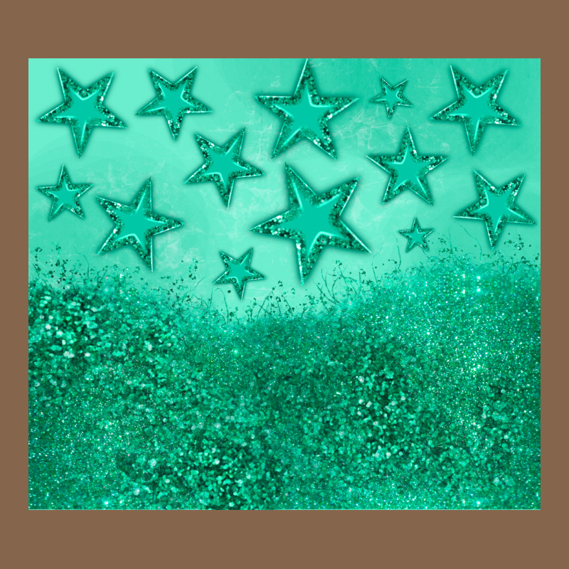 Green Glitter Star Premium Tee by JahusDesignShop | Teevron