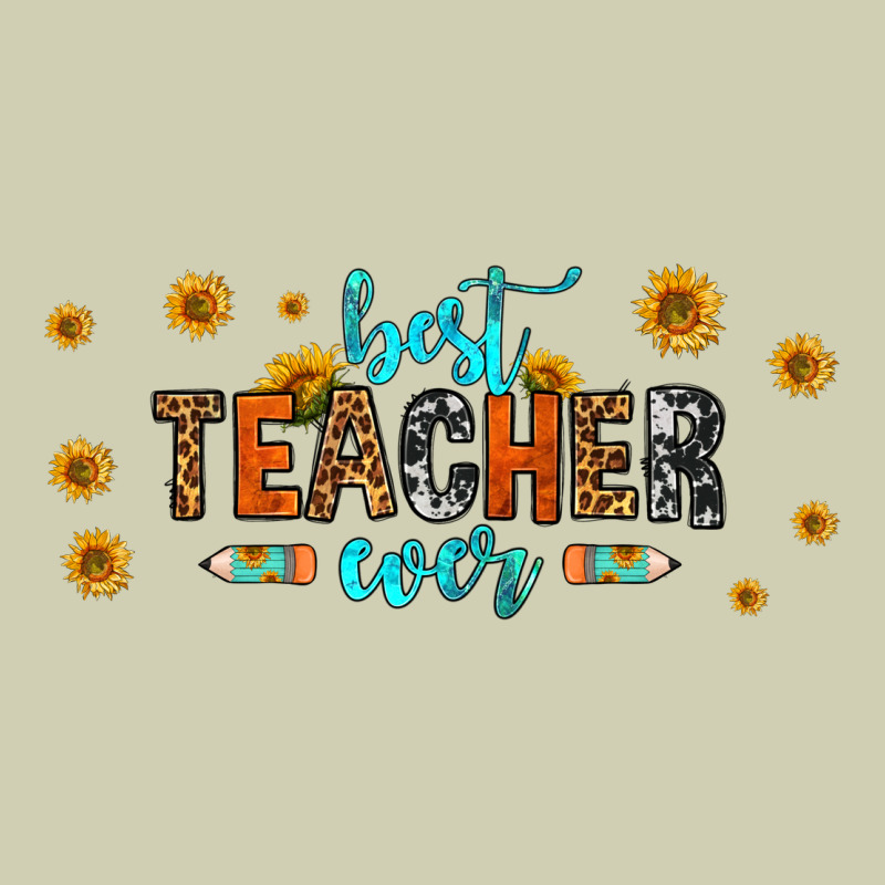 Best Teacher Ever 16oz Libbey Glass Heavy Core Tee by HRA Design Shop | Teevron